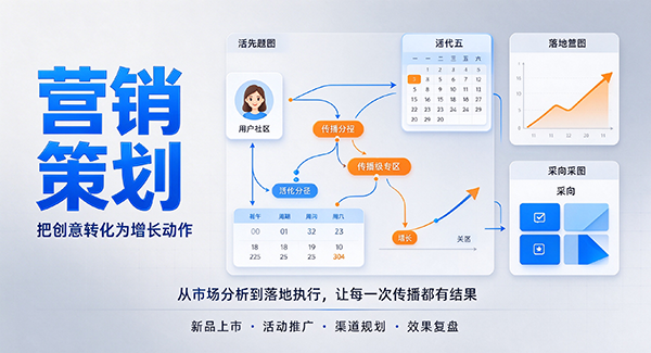 阿坝县营销策划